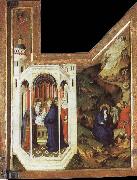 BROEDERLAM, Melchior, Annunciation and Visitation